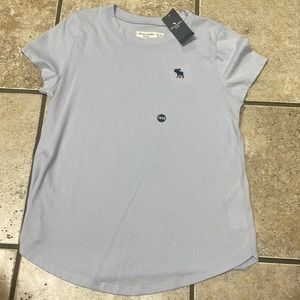 Baby blue Abercrombie kids shirt